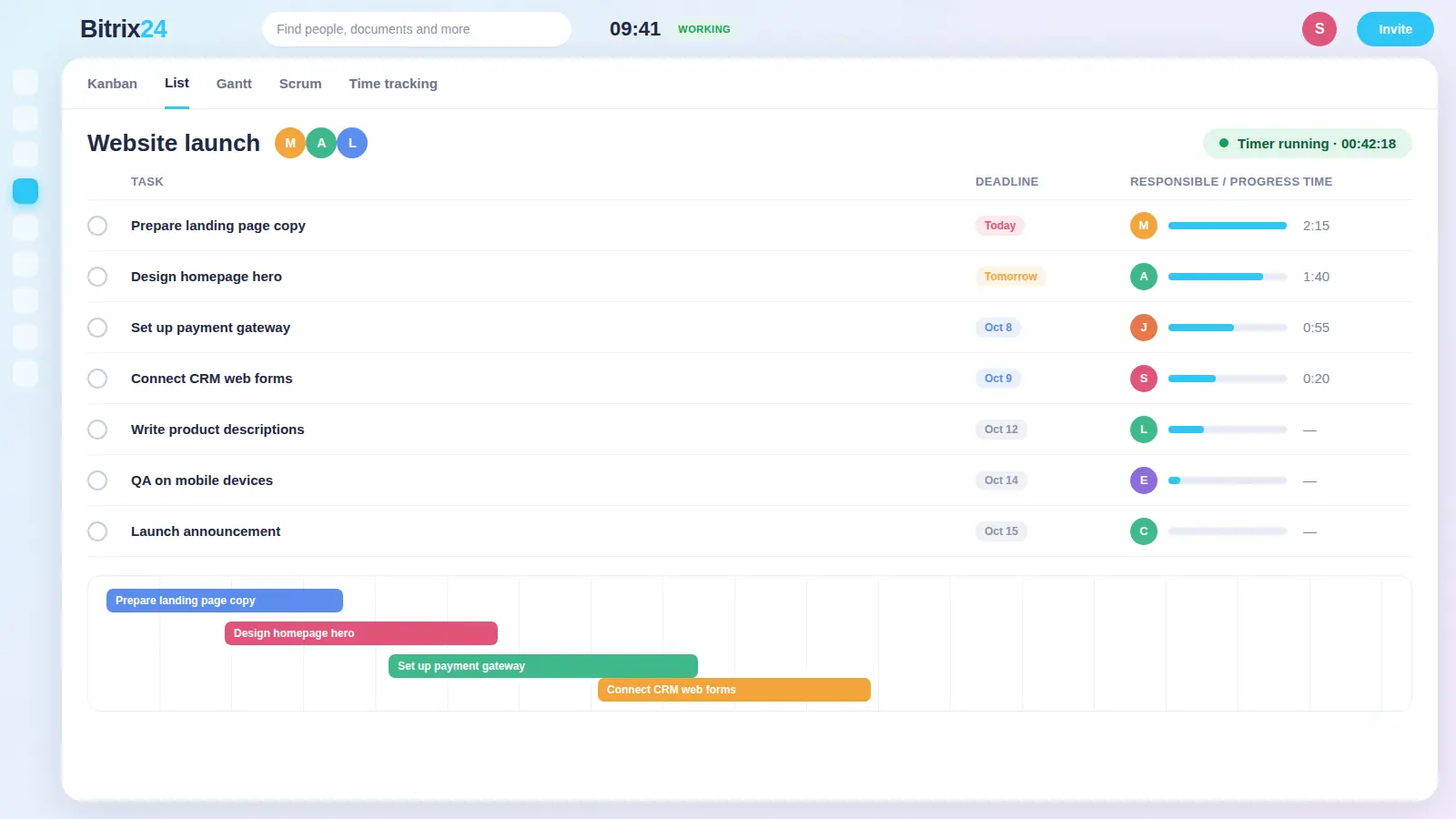 Tasks & Projects